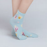 (多款)迪士尼 Disney繽紛系列中統襪【旺達棉品】CD-A315, , large