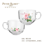 比得兔 手繪插圖 玻璃湯杯 - 6 款可選 ( 正版授權 ), , large