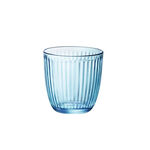 Bormioli Rocco 線條藍色水杯 290ml 金益合玻璃器皿, , large