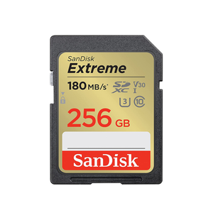 【SanDisk】Extreme 256G SDXC V30 C10 UHS-I U3 記憶卡