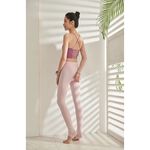 YOGA FLOW Dale Bra - 交錯層次短版上衣 - 丹森紫 Damson, , large