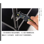 【Y HOUSE】90x45x180公分兩層無洞單桿衣櫥架 無洞層架 開放式衣架-黑色, , large