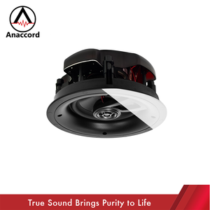 Anaccord 雅那歌音響 IC-62C 6吋懸浮式高音嵌入式天花喇叭 40W變壓器 單支｜家樂福線上