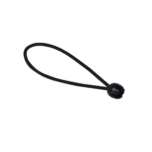 【振盛塑膠】球頭彈力繩/黑色款