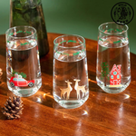 【SOLO歐洲家居】LCW Home 470ml 聖誕節玻璃杯三入組 茶杯 水杯 果汁杯 咖啡杯 土耳其製造, , large