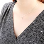 【Angel & Me】Lightning s925 sterling silver necklace Birthday Valentine Day gift, , large