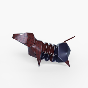 GeckoDesign Dachshund Coin Bank (Spider-Man)