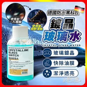 Glass degreaser