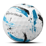 TaylorMade SpeedSoft Ink Golf Balls – 12-Pack | Blue Edition, , large