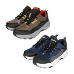 DIADORA迪亞多那 防潑水寬楦越野鞋 男運動鞋 男鞋 登山鞋 反光 透氣 保護後跟 足弓支撐 高彈 止滑 咖啡 丈青, , large