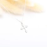 【Angel & Me】花蕾 十字架 (大) Budded Cross クロス s925 純銀 項鍊 情人節, , large