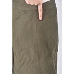 (L) dailo質感棉質綠色短裙二手衣, , large