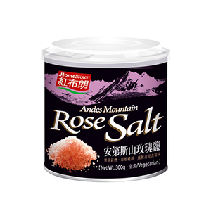 紅布朗安第斯山玫瑰鹽