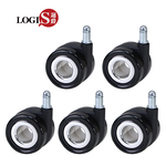 (LOGIS) 電腦椅用輪 空心PVC滑輪 滾輪 辦公椅輪【OOPVC】, , large