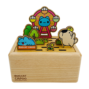 Wooden treasure box,  Wooden treasure box