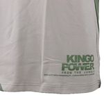 KINGO-大尺碼-男款 拚色圓領T恤-軍綠-413103, , large
