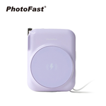 【PhotoFast】AllDay充 Qi2 多功能行動電源-紫色, 紫色, large