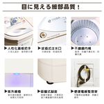 TAIGA Mini Twin Tub Gentle Washing Machine CB1062(T), , large