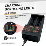 PRACTICAL PCA-007 marquee dual slot lithium battery charger Overcharge/overheat/short circuit protection Suitable for a variety of lithium batteries, , large