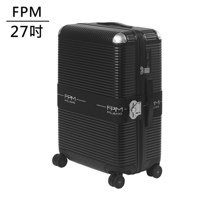 FPM BANK ZIP DELUXE Eclipse Black系列27吋行李箱 日蝕黑-平輸品(A2206801918)