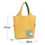 Eco-friendly Dual-Color Reversible tote bag (Bumblebee), , large