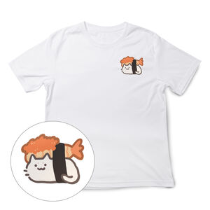 JZ TEE Cat - Shrimp Sushi Graphic Tee