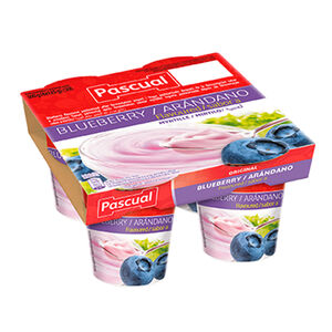 PASCUAL 藍莓優格4個(冷藏)【Mia C'bon Only】