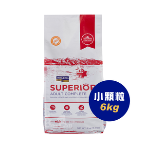 【倆寶貝精品館】海洋之星FISH4DOGS 強化升級配方(小型成犬 小顆粒-6kg)