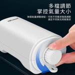 Air pump motor 2W-YE-911 (single hole) includes 1 cylindrical air stone / 3-foot (99cm) duct, , large