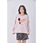 (XL) jjuny韓牌質感粉色長袖上衣二手衣, , large