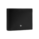 MONT BLANC Meisterstuck 大班系列6+2多卡式對開短夾(黑色), , large