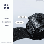 【上手家居】布面魔鬼氈束帶 6色組-混色(電線收納/束線帶/集線/繞線器/魔鬼沾/收線扣/紮線帶), , large