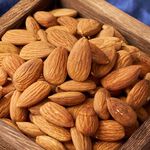 原味堅果 杏仁果 新鮮 低溫 無調味 美國AAA特級杏仁 年貨 茶點 下午茶 點心 台灣 名產 快速出貨 周周生活, , large