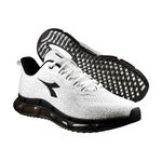 DIADORA迪亞多那 高效避震慢跑男鞋 男運動鞋 寬楦 高腳背 輕量 透氣 針織 康特杯 減震 回彈 防滑 黑灰 白灰, , large