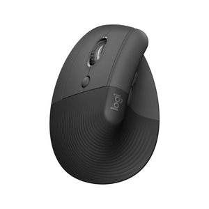 【 Logitech 羅技 】LIFT 石墨灰『左手版』 人體工學 垂直滑鼠