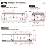昌運監視器 SOYAL AR-BE-240 陽極鎖鎖頭29外掛盒 大單盒 (適用1207A/B-F), , large