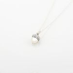 【Angel & Me】Large Forest Acorn s925 sterling silver necklace Christmas gift, , large