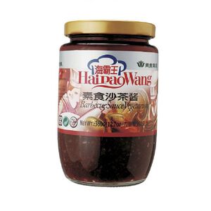 【純素】海霸王素食沙茶醬360g