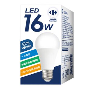 家福LED燈泡16W-白光