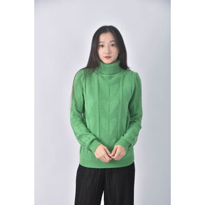 (M) iroo愛心綠色毛衣二手衣