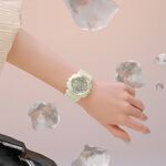 CASIO 卡西歐 G-SHOCK 珠光系列 粉彩運動女錶 手錶 GMA-S110ST-7A, , large