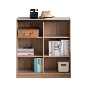 Japanese 2.0 six-compartment bookcase