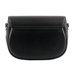 MARC JACOBS THE MESSENGER 翻蓋馬鞍斜背包/黑色, , large