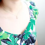 【Angel & Me】水滴 粉晶 (小) Rose Quartz s925 純銀 項鍊 禮物, , large