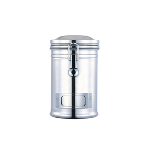 PEARL HORSE Stainless Steel Airtight Canister – 900ml