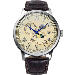 ORIENT 東方錶 Sun & Moon 系列 日月相機械錶-41.5mm RA-AK0803Y