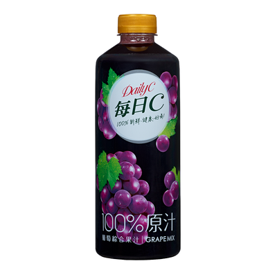 每日C 100%葡萄綜合汁-1300ml※實際到貨效期約4天以上