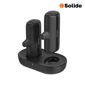 [亞瑟3C] solide 索力得 Gemini Pro 雙子座 5000mAh Type-C 便攜式2入行動電源+充電盤