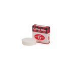 PEARL HORSE Round Coffee Filters – Size 6, 100 Count | High-Quality Paper – JA-P-005-006, , large