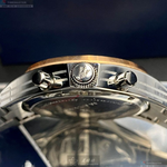 [星晴錶業]MASERATI手錶,46mm,R8873627004黑色錶面玫瑰金錶殼金銀相間精鋼錶帶款, , large
